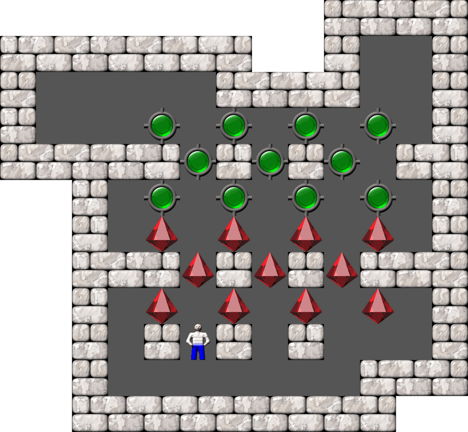 Sokoban Chrysalis Collection 8 level 37